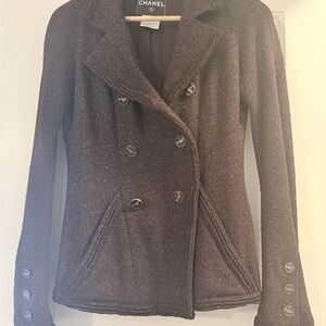 CHANEL Women's Dark Brown Blazer